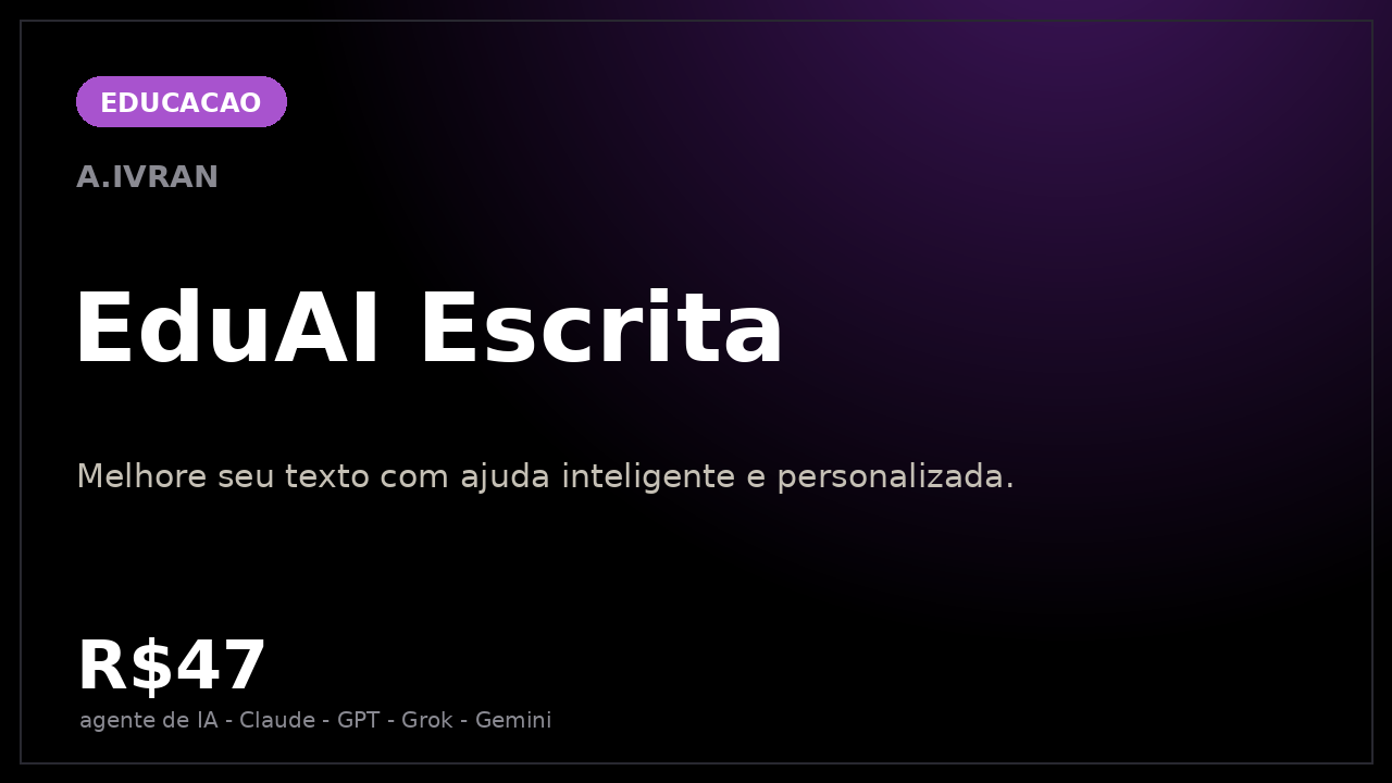 EduAI Escrita