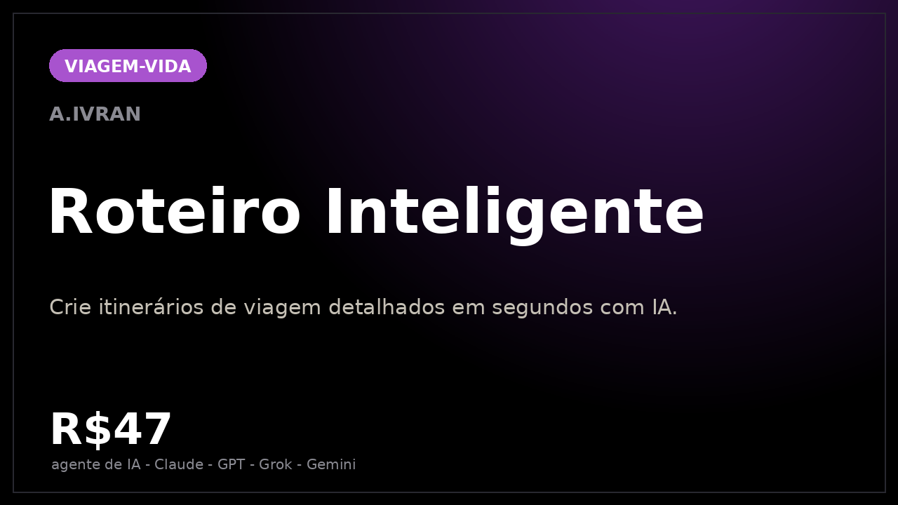Roteiro Inteligente