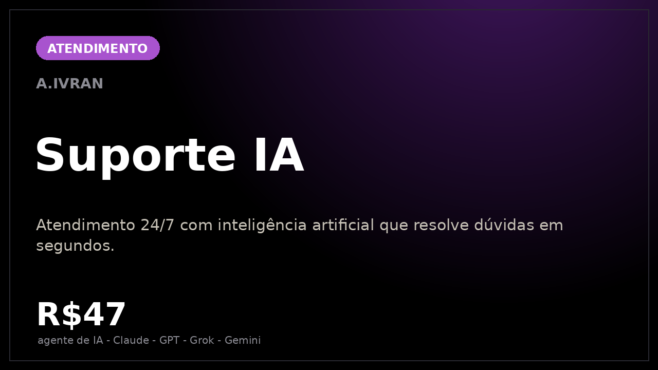 Suporte IA