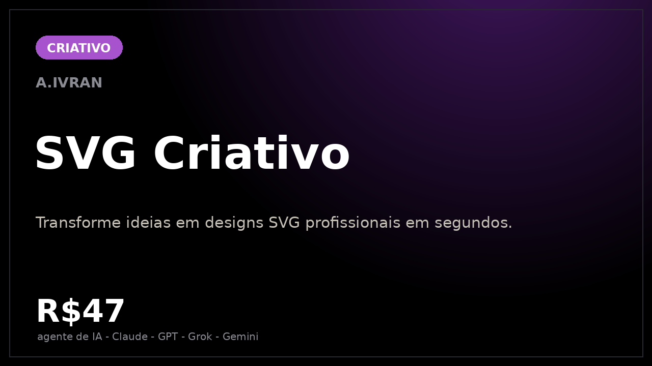 SVG Criativo