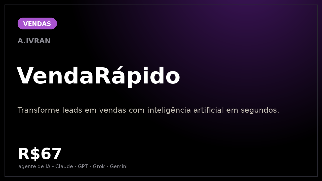 VendaRápido